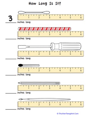 Measuring Inches: How Long Is it?