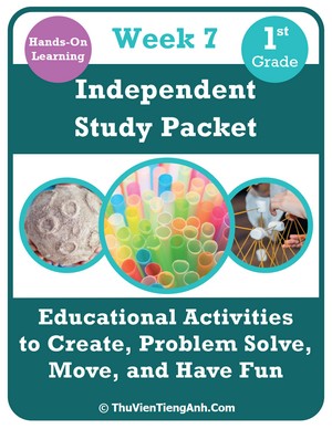 First Grade Independent Study Packet – Week 7