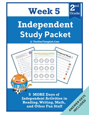 Second Grade Independent Study Packet – Week 5