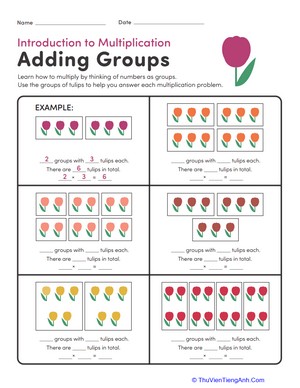Introduction to Multiplication: Adding Groups