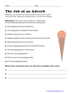 The Job of an Adverb