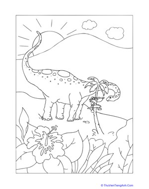 Jurassic Pirate Coloring Page