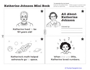 Katherine Johnson Mini Book