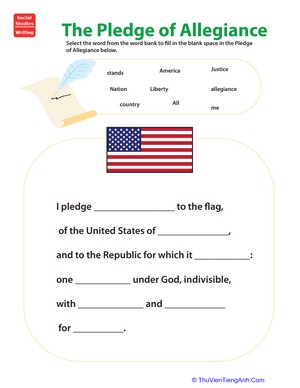 Learn the Pledge of Allegiance