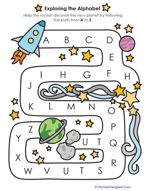 Alphabet Learning: Follow the A to Z Path