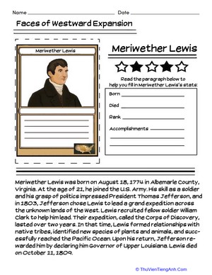 Lewis Trading Card