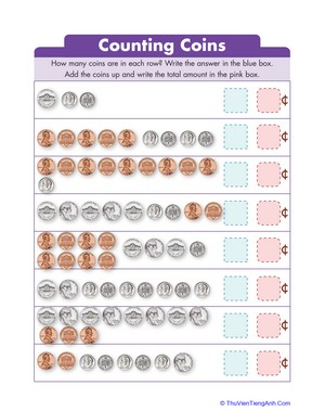 Counting Coin Practice
