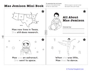 Mae Jemison Mini Book