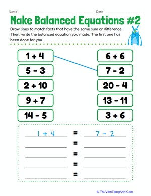 Make Balanced Equations #2