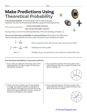 Make Predictions Using Theoretical Probability