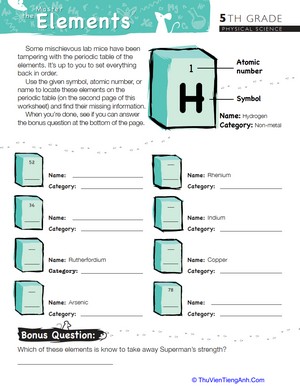 Master the Periodic Table of Elements #9