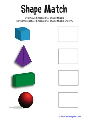 Matching Shapes: 3D to 2D
