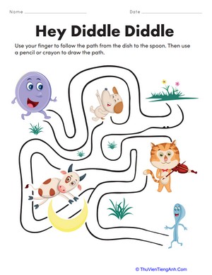 Maze Mania: Hey Diddle Diddle