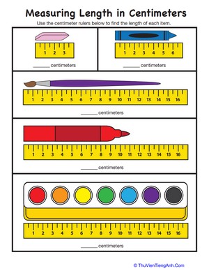 Measure in Centimeters