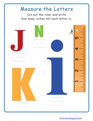 Measure the Letters!