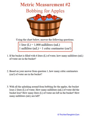 Metric Math: Bobbing for Apples