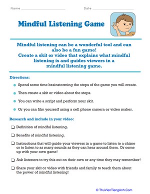 Mindful Listening Game