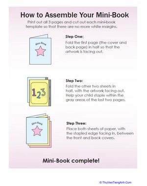 Mini-Book Instructions Page