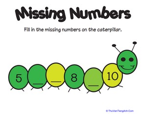 Missing Numbers: 5-10