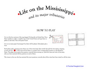 Mississippi River Board Game