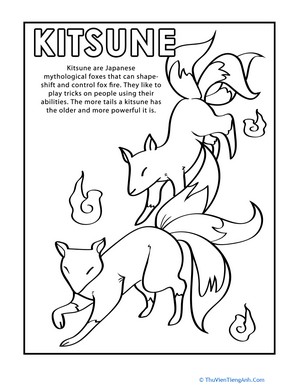 Color the Kitsune