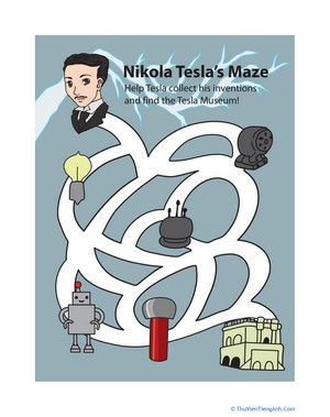 Nikola Tesla Maze