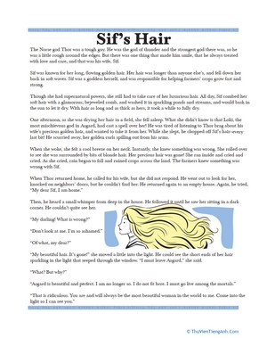 Norse Myths: Sif’s Golden Hair