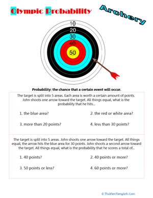 Olympic Probability: Archery #2