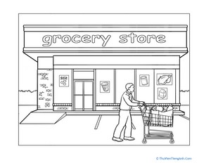 Paint the Town: Grocery Store