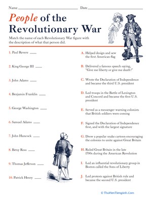 People of the Revolutionary War