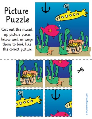 Picture Puzzle: Under the Sea