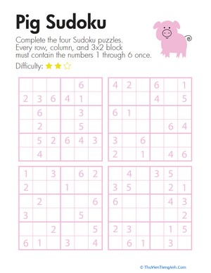 Pig Sudoku