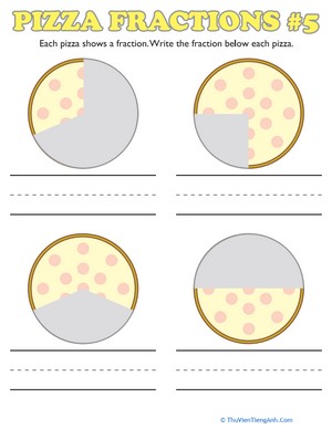 Pizza Fractions 5