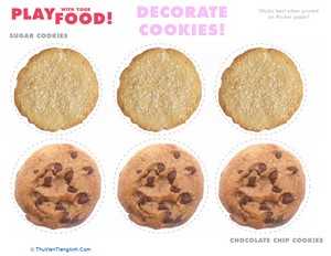 Play Food: Decorate Cookies