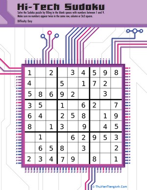 Play Some Hi-Tech Sudoku!