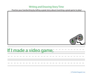 Practice Handwriting: Video Game