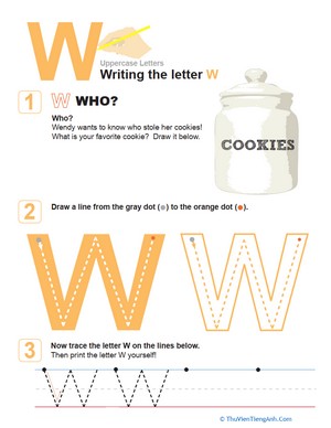 Uppercase Letters: W