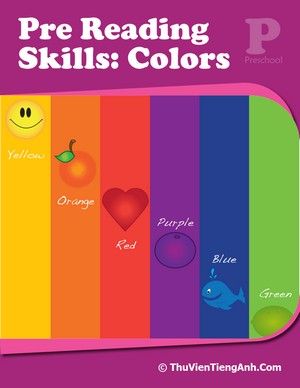Pre-Reading Skills: Colors