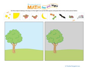 Preschool Math: Day and Night