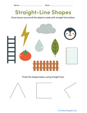 Straight-Line Shapes