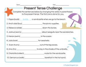 Present Tense Challenge