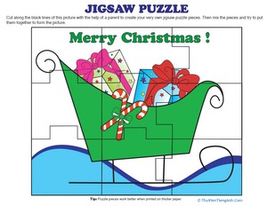 Printable Christmas Puzzle