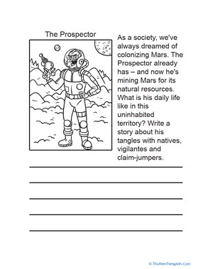 The Prospector on Mars