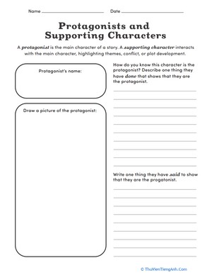Protagonists and Supporting Characters