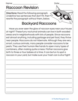 Raccoon Revision