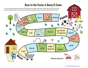 Race to the Farm: A Bossy R Game