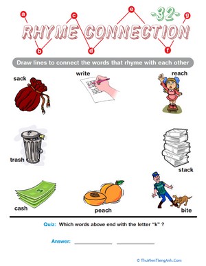Rhyme Connection 32