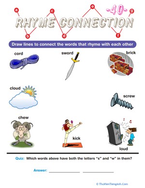 Rhyme Connection 40