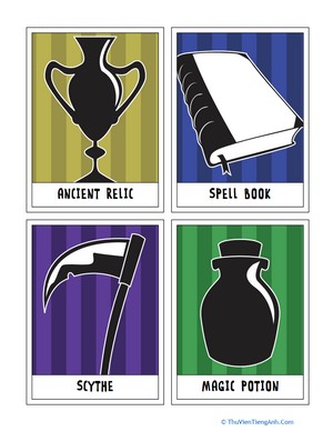 Scary Story Cards: Items