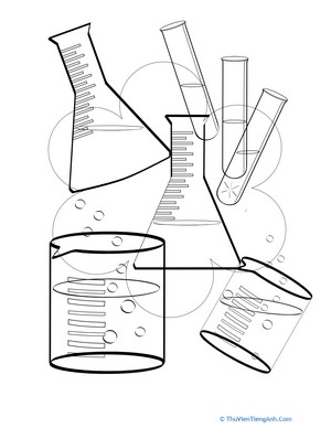 Science Coloring Page